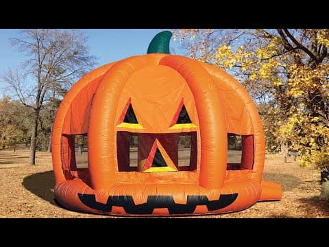 Pumpkin Bounce House - Video