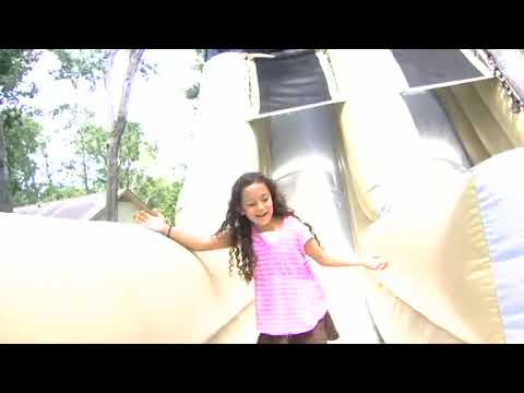 25ft Dual Lane Excalibur Slide - Video
