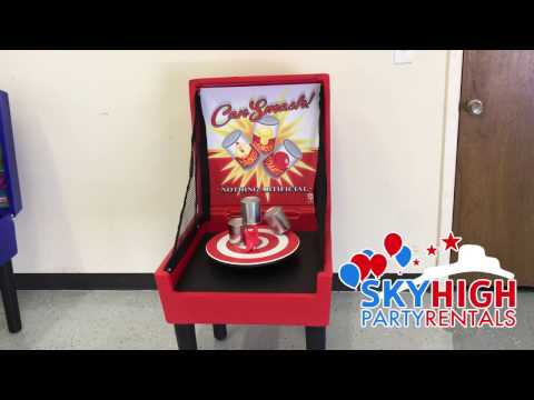 Can Smash Carnival Game - Video