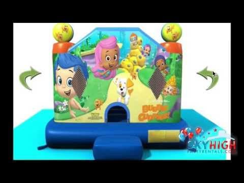 13 x 13 Bubble Guppies Bounce House Moonwalk - Video