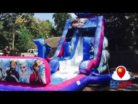 Frozen Slide with Pool (Dry/Wet) - Video