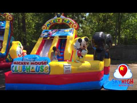 Mickey Playzone Toddler Obstacle Combo Slide (Dry/Wet) - Video