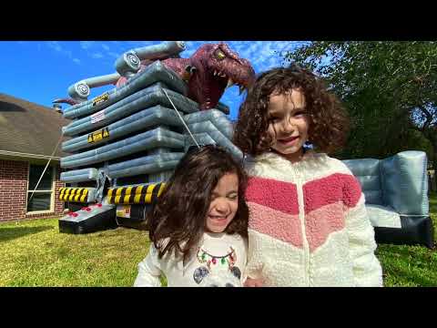 Ultimate T-Rex Bounce House Combo - Video