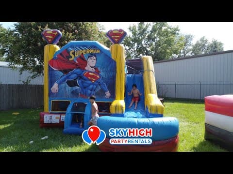 Superman 6in1 Combo with Wet or Dry Slide - Video