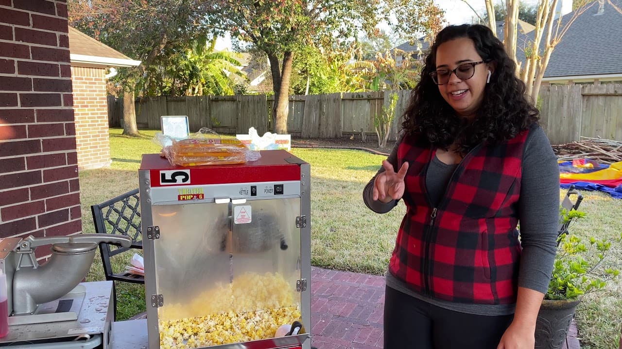 Popcorn Machine Rental - Video