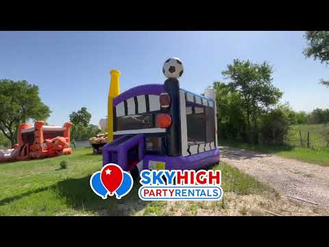 14 x 14 Sports Bounce House - Video