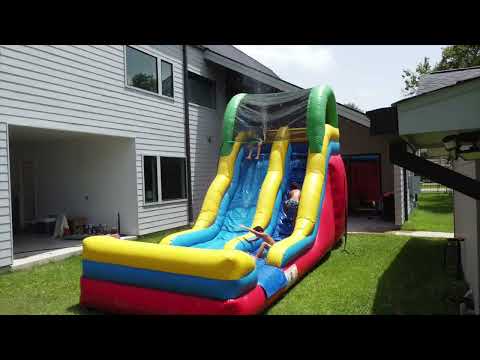 15ft Slide (Dry or Wet/Water Slide) - Video