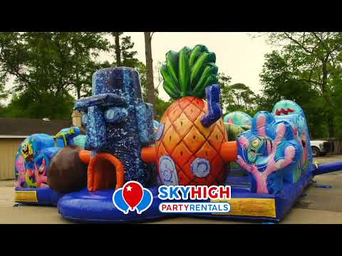 Spongebob Toddler Obstacle - Video