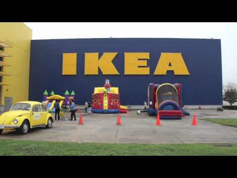 50ft Spongebob Obstacle w/ Wet or Dry Slide - Video
