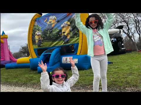 3in1 Minions EZ Bounce House Combo w/ (Dry or Wet/Water Slide) - Video