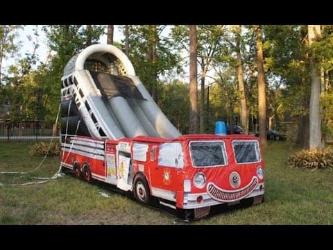 Fire Truck Slide - Video