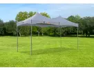10ft x 20ft high peak tent rental in Houston—elegant gray canopy perfect for Katy events accommodating up to 32 guests.
