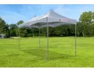 10ft x 20ft high peak tent rental in Houston—spacious gray canopy ideal for League City events seating up to 32 guests.