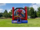 Spider-Man bounce house rental in Dallas with 13x13 moonwalk—ideal for Plano parties and all ages.