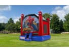 Spider-Man bounce house rental in Dallas with 13x13 moonwalk design, ideal for Plano birthday parties.