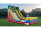 15ft water slide rental in Austin with attached pool — ideal for Leander parties and summer events.