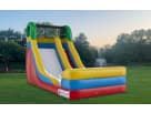 15ft water slide rental in Austin with attached pool — ideal for San Marcos parties and summer events.