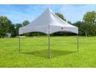 Perfect for Houston events, this 15x15 high peak tent rental seats up to 37 guests with elegant weather protection for outdoor