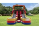 Double water slide rental in Dallas with dual racing lanes — ideal for Grand Prairie summer parties.