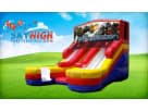 Transformers wet and dry dual slide rental in Houston — perfect for Pasadena parties.
