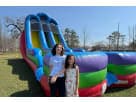 Tobogán acuático de 18ft en renta en Austin, ideal para fiestas en Round Rock con diversión mojada para niños.