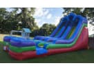 18ft Double Retro Water Slide