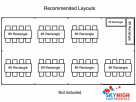 Renta de carpa marco 20x40 en Houston con capacidad para 133 huéspedes, ideal para fiestas en Pasadena.