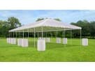 Renta de carpa de 60ft con capacidad para 200 personas, ideal para bodas y eventos en Houston.