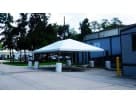 20ft x 30ft frame tent rental in Houston seating up to 100 guests, ideal for weddings and corporate events in The Woodlands.