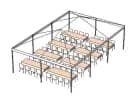 20 x 30 Tent sample layout