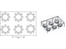 20ft x 30ft Frame layout diagram