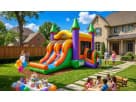 3in1 toddler bounce house at a birthday party for toddlers
