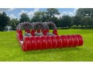 3-lane water slide rental in Dallas with triple-lane racing design, ideal for Frisco parties and family gatherings.