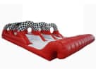 3-lane racing water slide rental in Austin with triple-lane design—ideal for Pflugerville kids' parties and family events.