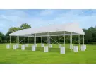 30ft x 20ft drive-through tent rental in Houston with sturdy aluminum frame, perfect for League City events and outdoor markets.