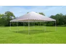30ft x 30ft frame tent rental in Houston with weather-resistant vinyl — ideal for Conroe events seating up to 150 guests.