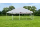 Perfect for Houston weddings and events, this 30ft x 50ft frame tent rental seats 250 guests with a completely open, pole-free