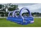 Tobogán acuático de 32 pies en renta en Houston, ideal para fiestas refrescantes en Pasadena con diversión para toda la familia.