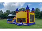 Perfect for League City birthday parties, this 3in1 Minecraft bounce house rental in Houston features a wet or dry slide