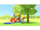 Noah's Ark 3in1 obstacle course with wet or dry slide rental in Houston—ideal for Sugar Land church events.