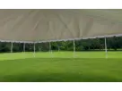 Inside the 40 x 40 Frame Tent Rental