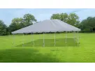 40x60 frame tent rental in Houston with sturdy support poles, ideal for League City parties and outdoor events.