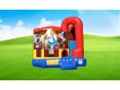 Alice in Wonderland bounce house with wet or dry slide rental in Austin, ideal for Buda birthday parties.