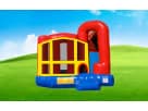 Perfect for Conroe birthday parties, this Minecraft bounce house rental in Houston features a wet or dry slide, climbing wall