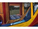 Minecraft 4in1 bounce house with wet or dry slide available for rental in Houston, perfect for Conroe birthday parties.