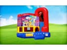 My Little Pony 4in1 bounce house rental in Austin with wet or dry slide—ideal for Buda birthday parties.