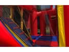 Roblox 4in1 combo bounce house with wet or dry slide rental in Houston, ideal for kids' parties in Cypress.