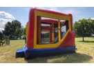 4in1 CoComelon combo bounce house with wet or dry slide rental in Dallas, perfect for Irving birthday parties.