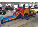 50ft Planes Obstacle Course with water slide rental in Austin — perfect for Cedar Park birthday parties and events.