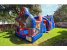 Huge Spider Man Bounce House Obstacle For Hire